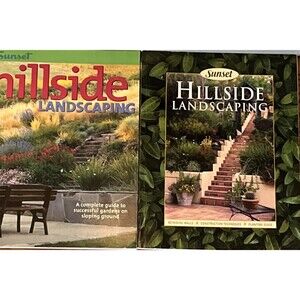 Lot of 2 Hillside Landscaping Gardening Planting Guide SC Books Reference